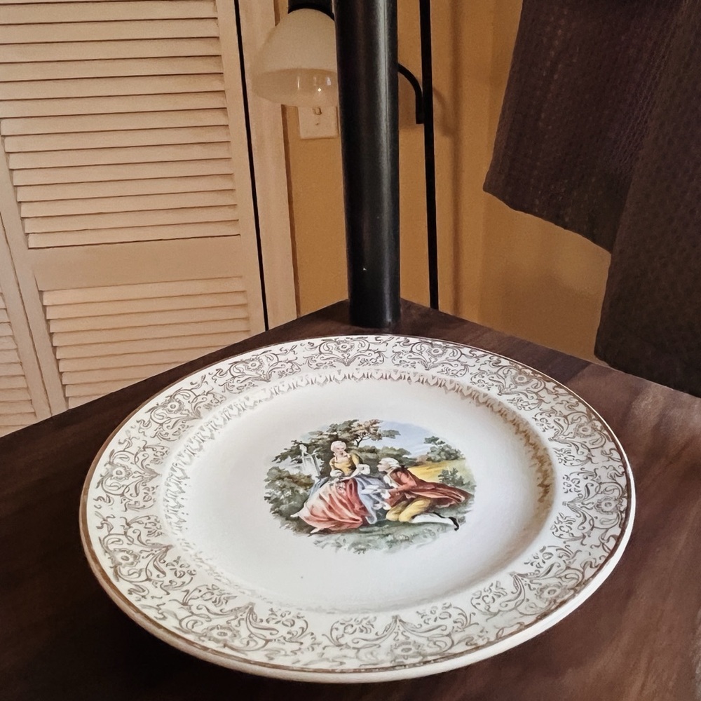 Vintage elegant plates